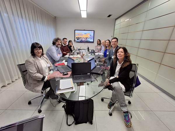 All partners reunited together again in Italy